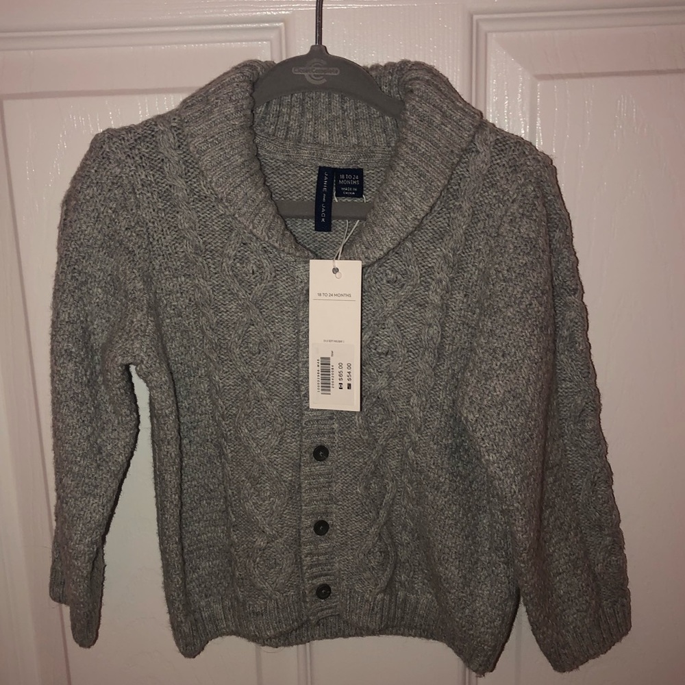 Janie and jack sweater baby boys BRAND NEW